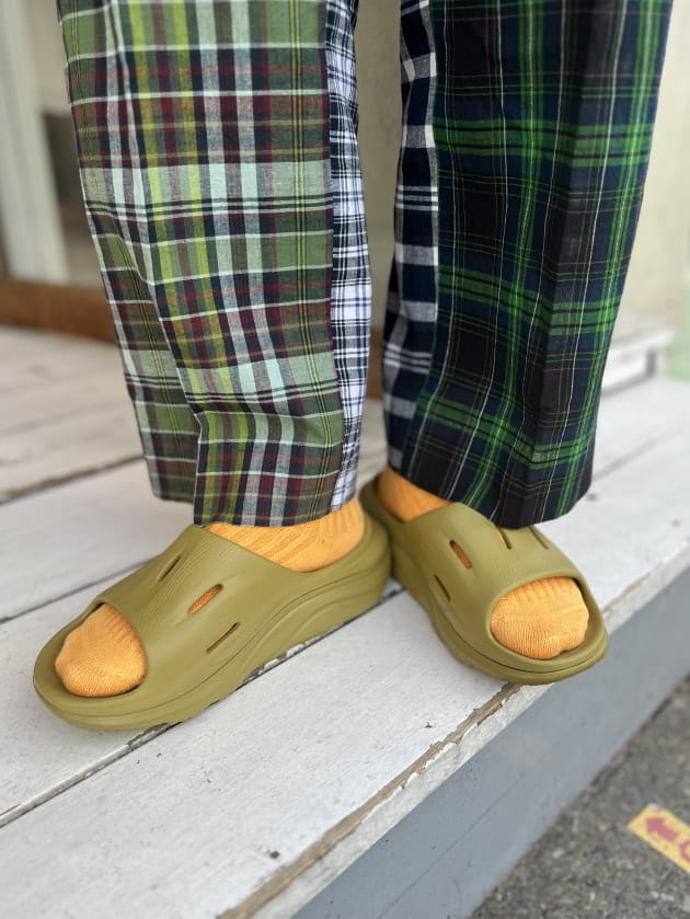 【新品】ホカオネオネORA RECOVERY SLIDE 3 グリーンモス 本日発売】<HOKA ONE ONE>ORA RECOVERYシリーズ|ビームス