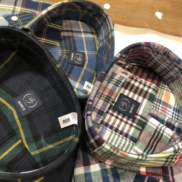BEAMS F＞マドラスチェックシャツ｜ビームス 立川｜BEAMS