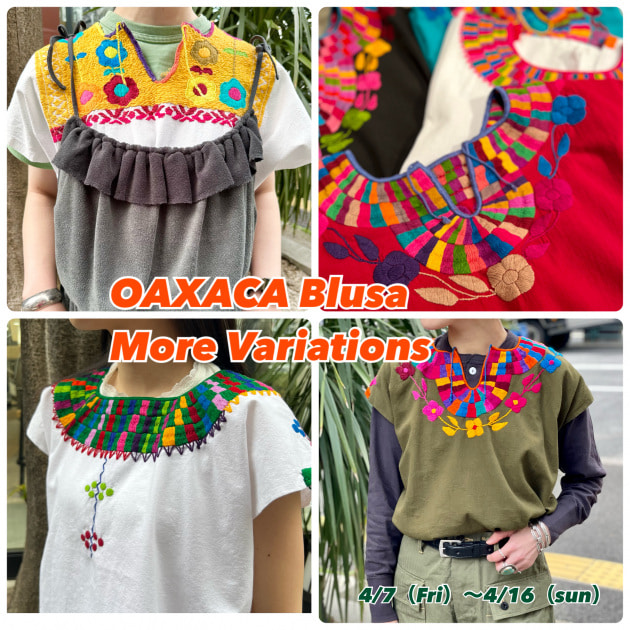 本日から〜！！〈OAXACA〉Blusa More Variations！！｜ビームス ボーイ