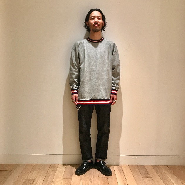 champion×BEAMS＞ラインリブルーズフィットTシャツ｜ビームス 町田｜BEAMS