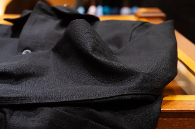 コットンリネンカバーオール<LE LABOUREUR × BEAMS F コットンリネンカバーオール<LE LABOUREUR × BEAMS F