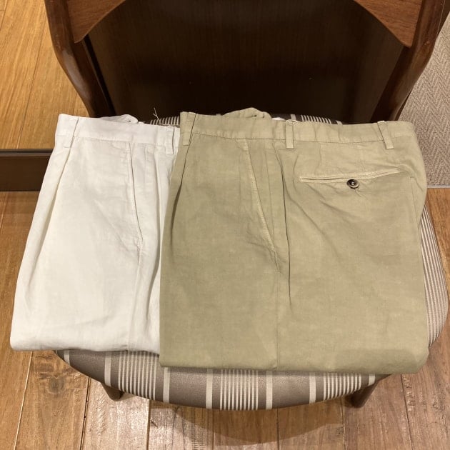 GERMANO＞コットンリネンワイドスラックス｜ビームス 立川｜BEAMS