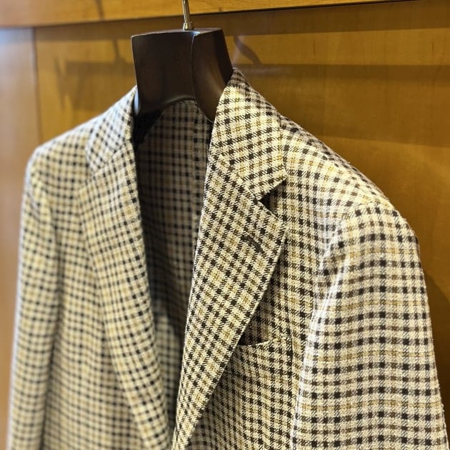LARDINI〉gun club plaid jacket ｜ビームスF