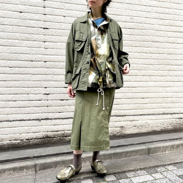 HAVERSACK × fennica 別注ミリタリースカート|ビームス HAVERSACK × fennica 別注ミリタリースカート|ビームス