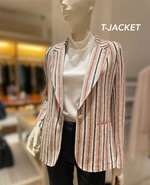 T jacketをメインにトータルコーデ♪