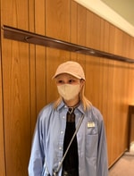 女子と帽子　振り返り