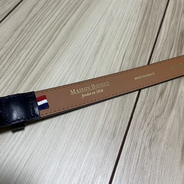 NEW STUFF〈MAISON BOINET〉20mm belt｜ビームスF／インターナショナル
