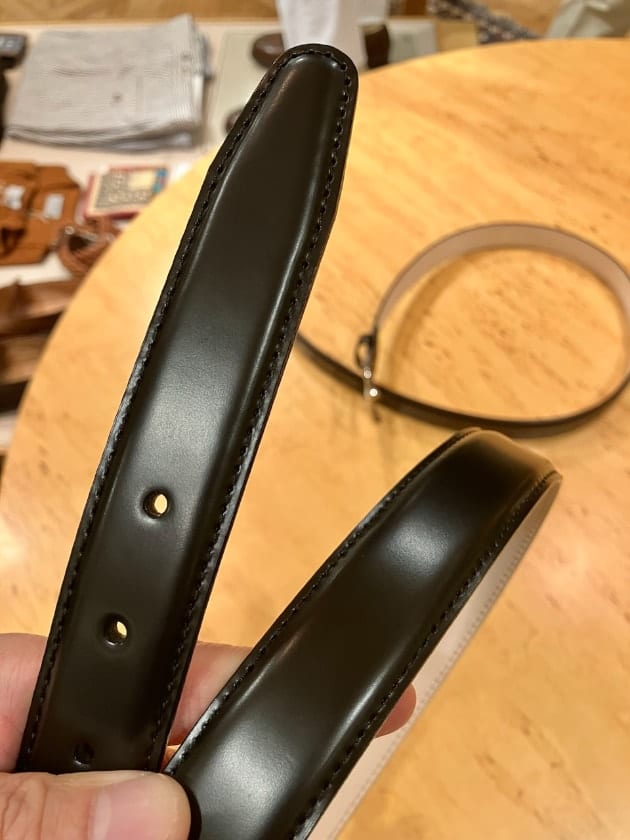 Brilla per il gusto 〉希少なコードバンレザーベルト入荷 Brilla per il gusto 〉希少なコードバンレザーベルト入荷