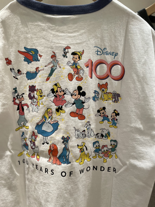 Champion × BEAMS / Disney 100th Tシャツ