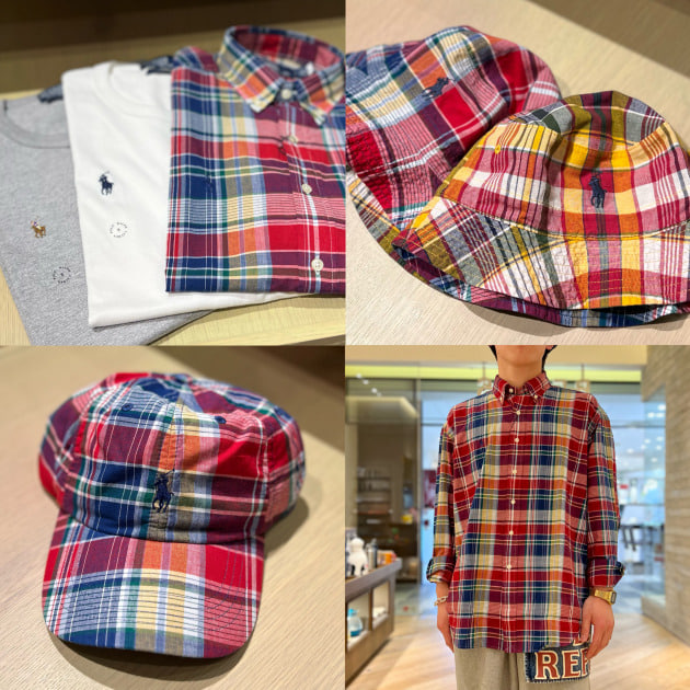 交換無料！ POLO POLO RALPH RALPH バイカラーバケットハット LAUREN