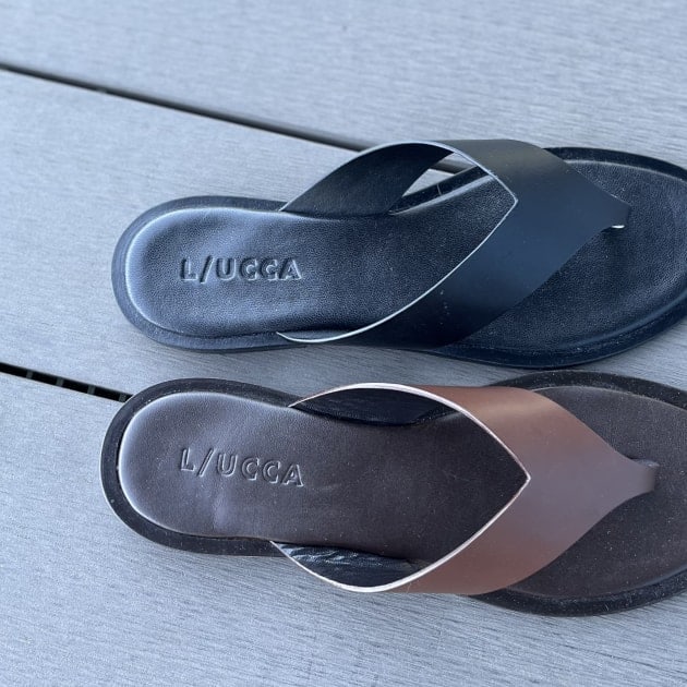 L/UCCA × BEAMS F〉leather beach sandals ｜ビームスF／インターナショナルギャラリー ビームス｜BEAMS