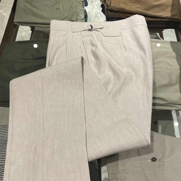 IGARASHI TROUSERS＞LINEN-COTTON｜ビームスF 新宿｜BEAMS
