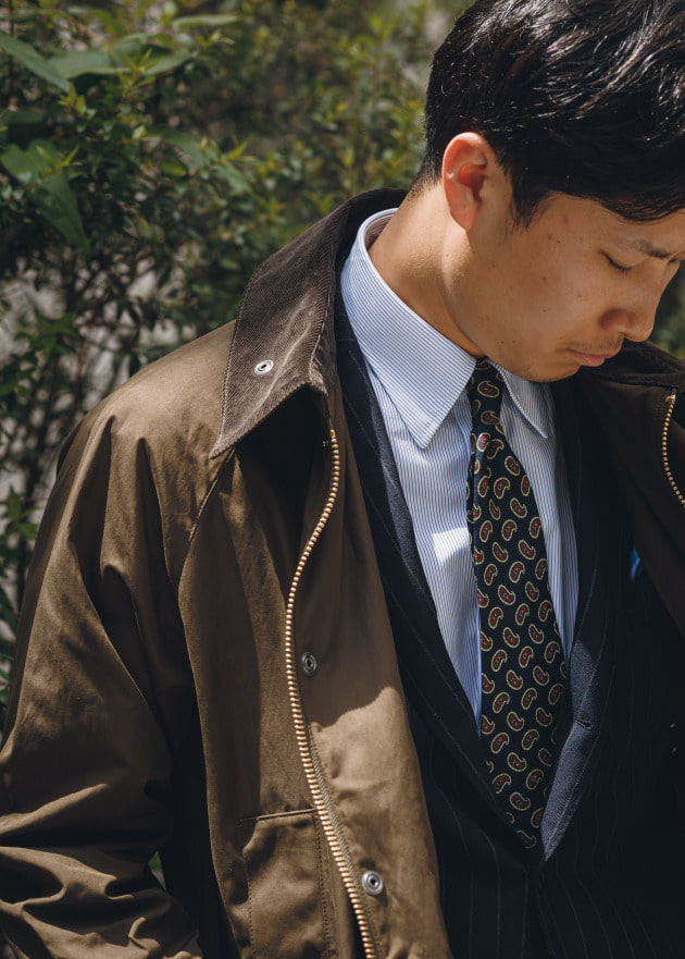 若手二人が着こなす〈Barbour〉①｜ビームスF／インターナショナル