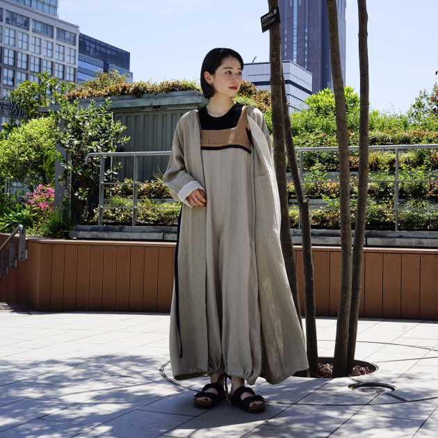 cathri ジャンプスーツ リネン beams planets CATHRI〉着てみました｜ビームス ニューズ｜BEAMS
