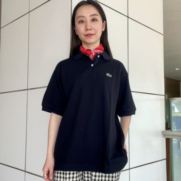 ラコステ x ビームス 別注 PH091PL 半袖 ポロシャツ ブルー BEAMS（ビームス）【別注】LACOSTE / ショート スリーブ