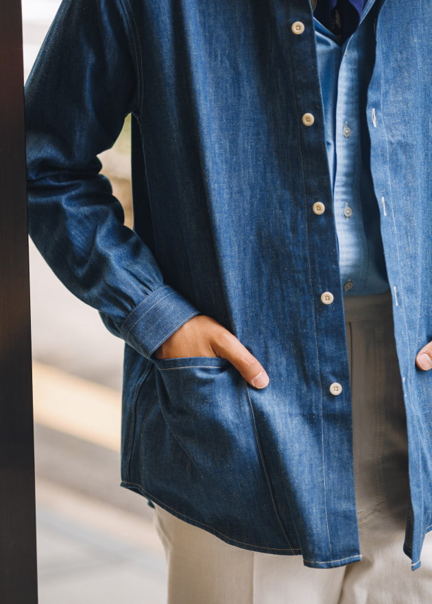 A VONTADE〉ガーデナーシャツジャケット｜ビームスF