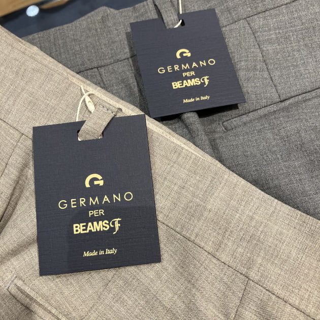 GERMANO × BEAMS F / フレスコ 1プリーツ ワイドスラックス GERMANO＞フレスコワイドスラックス｜ビームス 立川｜BEAMS
