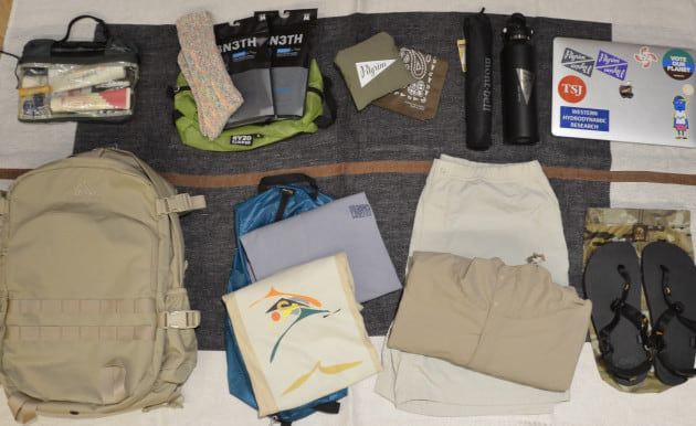 バッグ GREGORY Pilgrim FRAG POCKET TRENCH COAT GREGORY × Pilgrim Surf+Supply『RECON PACK』『FRAG POCKET L