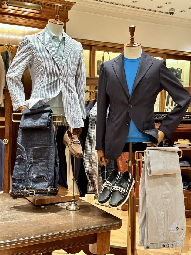 BEAMS F＞シアサッカーライトジャケット｜ビームス ハウス 六本木｜BEAMS