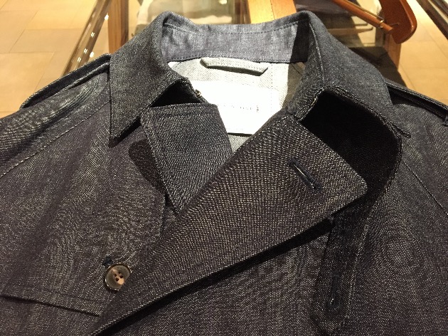マッキントッシュ　MONKTON 稀少オフホワイト　38 トレンチコート 当日発送分