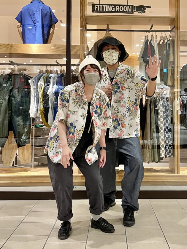 BEAMS 京都 清水寺　アロハシャツ Lサイズ BEAMS 京都 清水寺 アロハシャツ Lサイズ