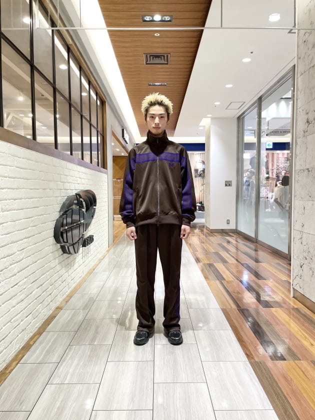 100 needles beams 別注 track pants M brown | www.butiuae.com