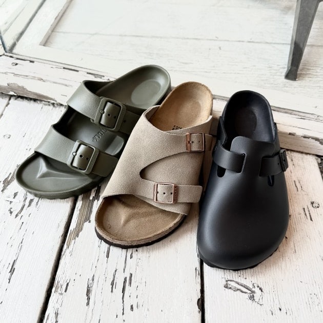 〈BIRKENSTOCK〉よりサンダルを3型ご紹介〜♪