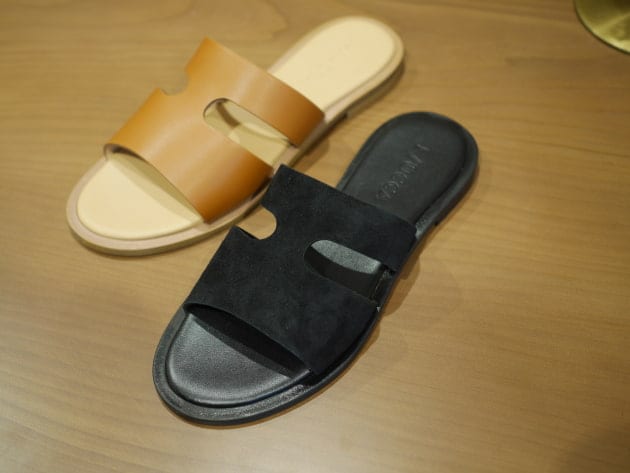 気になる＜L/UCCA＞のレザーサンダル
