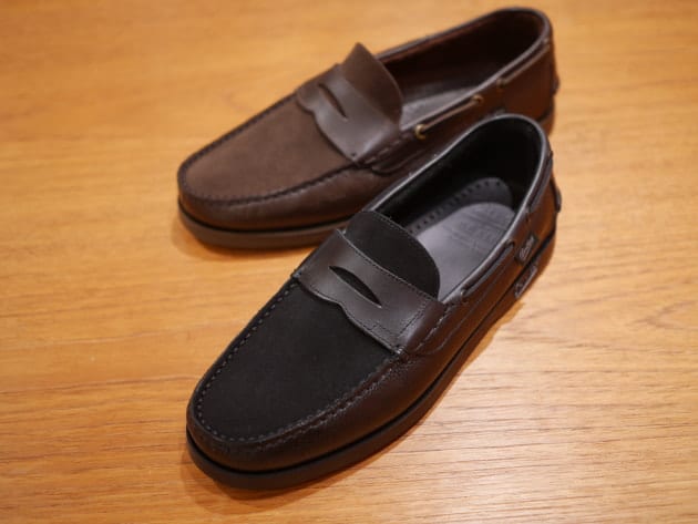 気になる＜Paraboot＞のコンビスリッポン