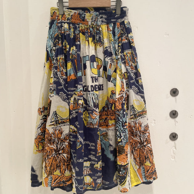 23ss 2023 BINDU BEAMS BOY 別注 マップ スカート 23ss 2023 BINDU BEAMS BOY 別注 マップ スカート レディース