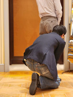 青年、成長中。