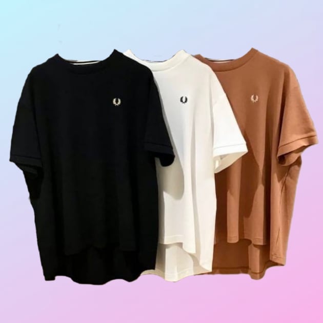 FRED PERRY × Ray BEAMS / 別注 オーバー Tシャツ