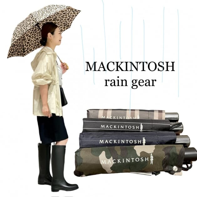 雨の日アイテムで梅雨も楽しく○ MACKINTOSH編｜ビームス ハウス