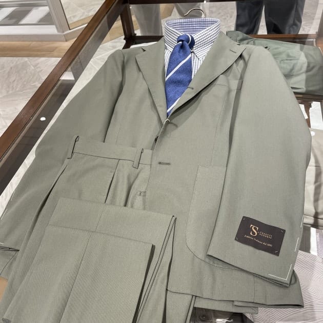 BEAMS F＞GREEN COTTON SUITS｜ビームスF 新宿｜BEAMS