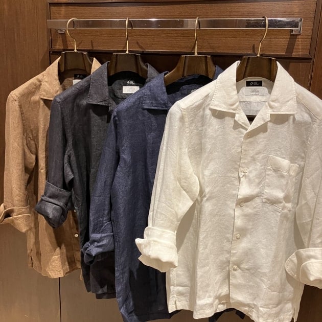 Brilla per il gusto＞リネンオープンカラーシャツ｜ビームス 立川｜BEAMS