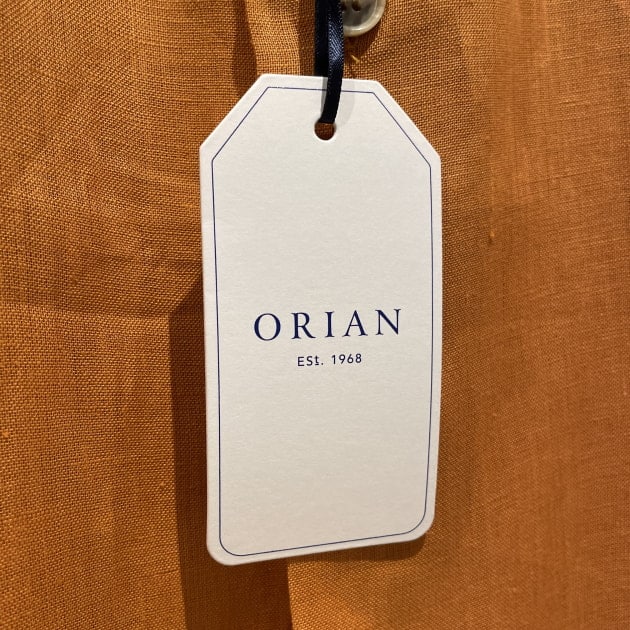 ＜ORIAN＞OPEN COLLAR SHORT SLEEVE