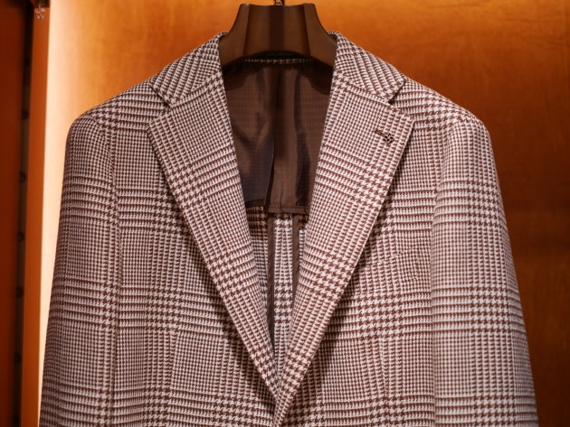 【24SS】 BEAMS別注 タリアトーレ リネンジャケット 42 TAGLIATORE＞リネンダブルブレストブラックジャケット｜ビームス