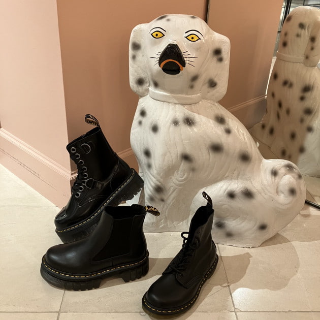 Dr.Martens ドクターマーチン ステッチ ブーツ 靴 サイドゴアブーツ