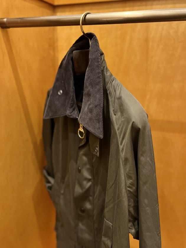Barbour × BEAMS F〉BEDALE C/F peached cotton｜ビームスF