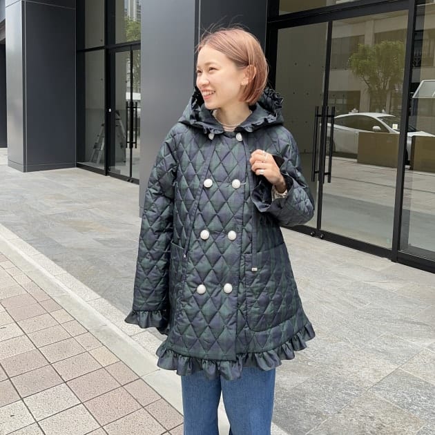 Vermeerist BEAMS／Quilting Coat Vermeerist BEAMS／Quilting Coat