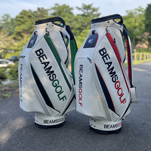 BEAMS GOLF ビームスゴルフ ツアープロ キャディバッグ 9インチ-