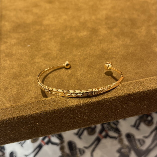 Adawat'n Tuareg × BEAMS F別注ゴールドブレスレット