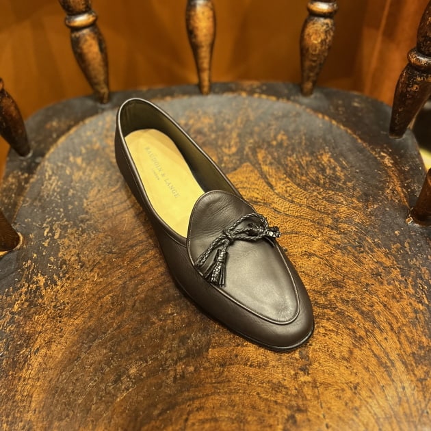 Baudoin & Lange〉ribbon tassel loafers ｜ビームスF