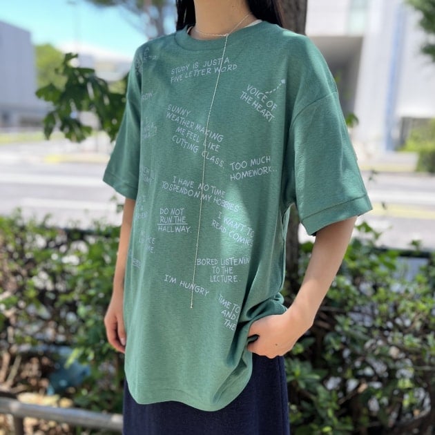 メッセージ プリント Tシャツ、通称“ぼやきT”が登場！｜ビームス