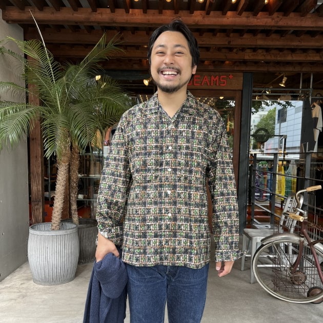 奥行きのあるマドラス。｜ビームス プラス 原宿｜BEAMS