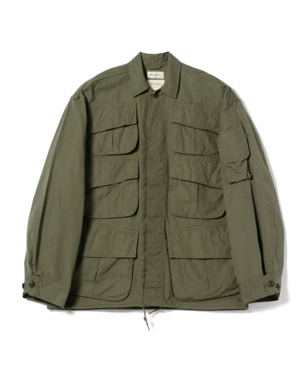 GOLD / ゴールドSILK NEP TWILL RAILOAD JACKET