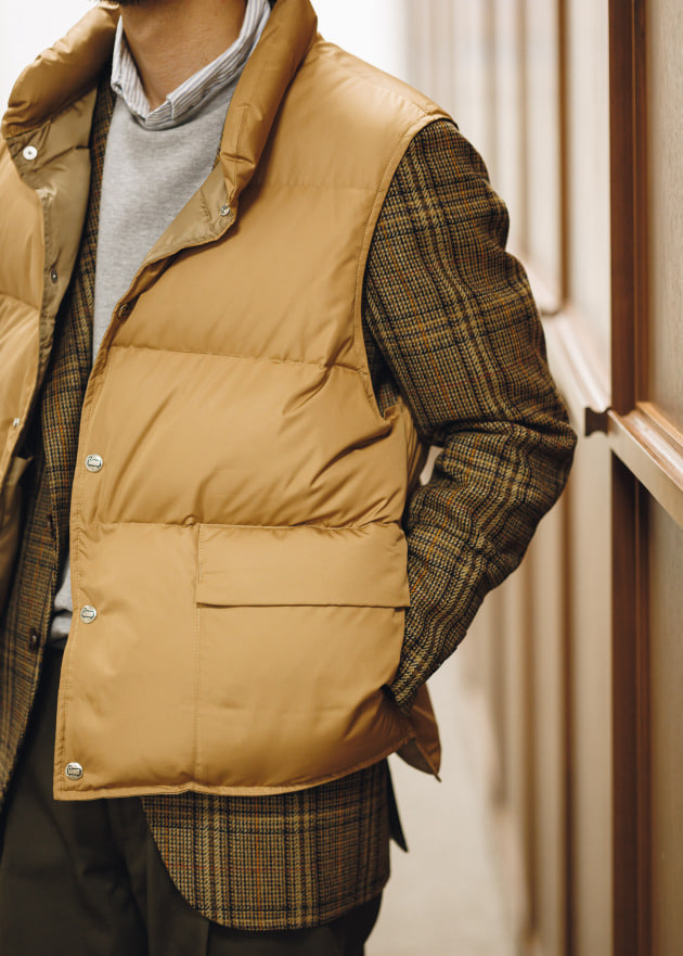 先見せエーダブ〜〈WOOLRICH〉ダウンベスト〜｜BEAMS F（ビームスF