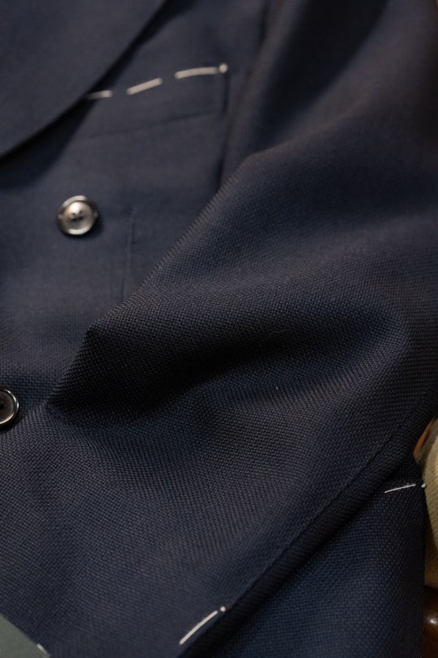 売切価格 定価9 BEAMS F MARZOTTO ウールモヘヤ ブレザー