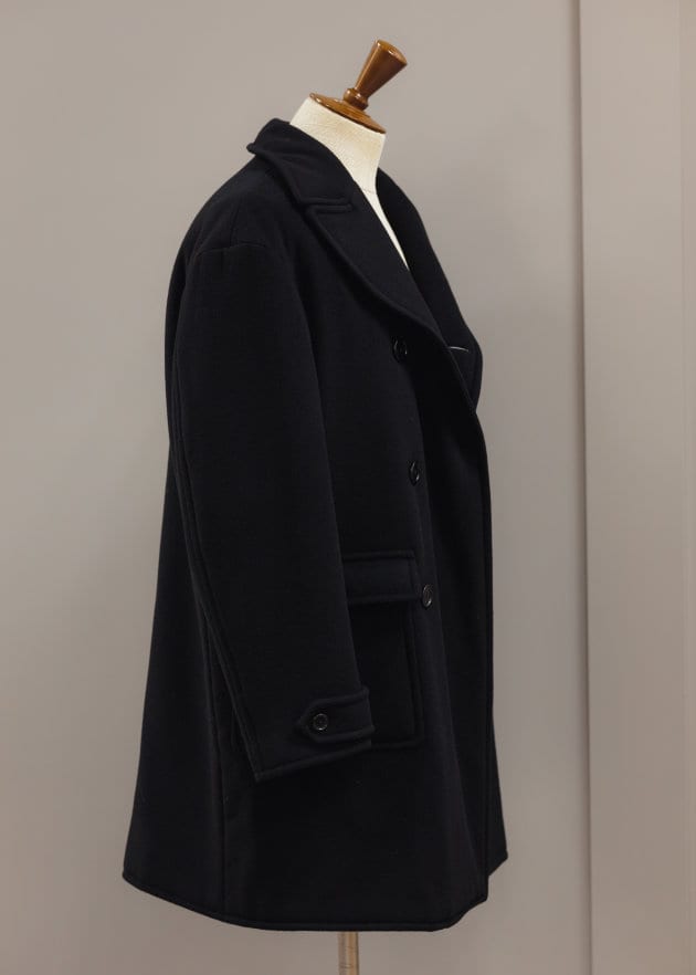 先見せエーダブ 〜〈BELVEST〉PEA COAT〜｜BEAMS F（ビームスF）｜BEAMS