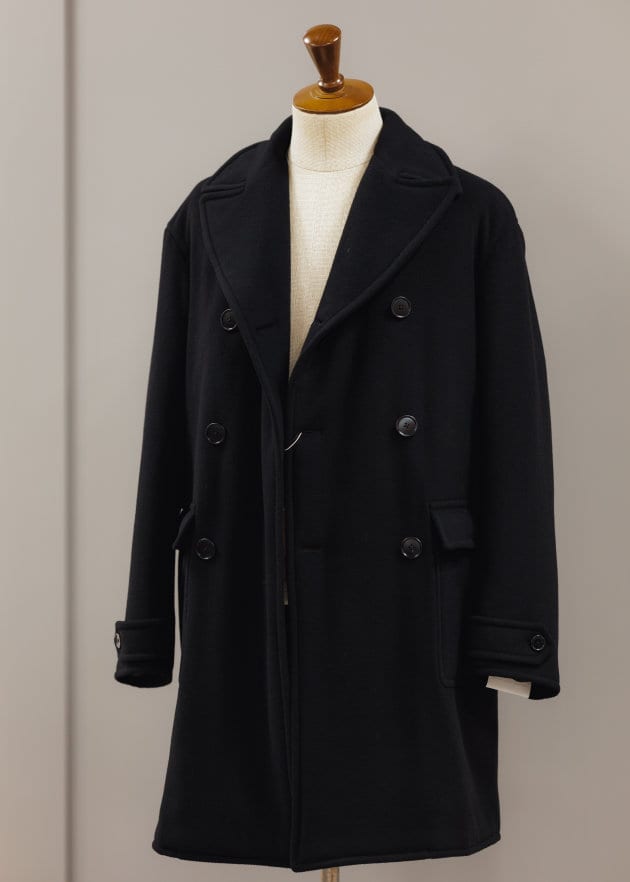 先見せエーダブ 〜〈BELVEST〉PEA COAT〜｜BEAMS F（ビームスF）｜BEAMS